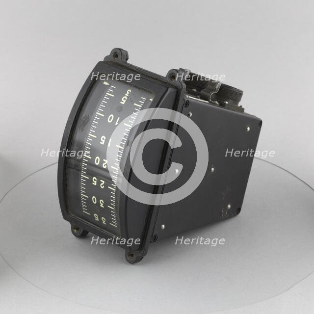 Tachometer, Japanese Army, Type-98, 1940s. Creator: Yokogawa Electric Machine Manufacturing Plant.