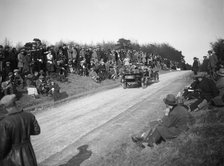 Large touring car at the Essex Motor Club Kop Hillclimb, Buckinghamshire, 1922. Artist: Bill Brunell.