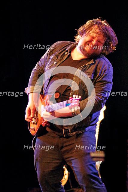 Matthew Long, Crawley Blues Club, Hawth, Crawley, West Sussex, 15 June 2019.  Creator: Brian O'Connor.