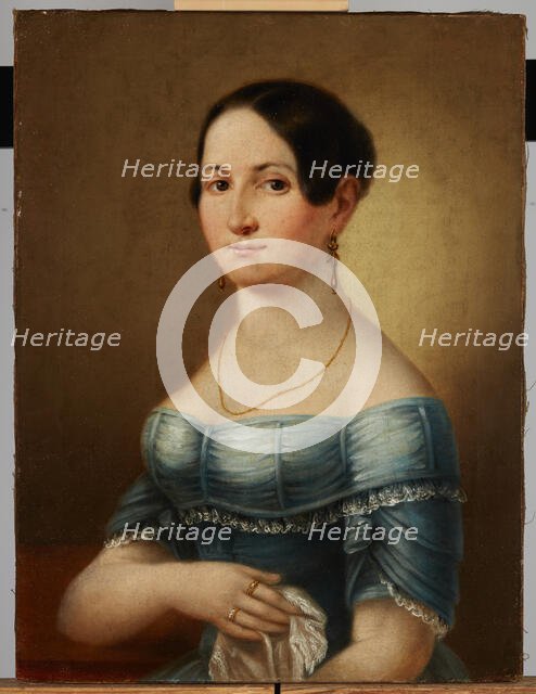 Portrait of Sabina Kreutzer, between 1835-1840. Creator: Unknown.