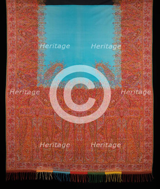 Shawl, Scottish, 1860-69. Creator: Unknown.