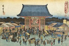 Asakusa, Edo, 1853. Creator: Ando Hiroshige.