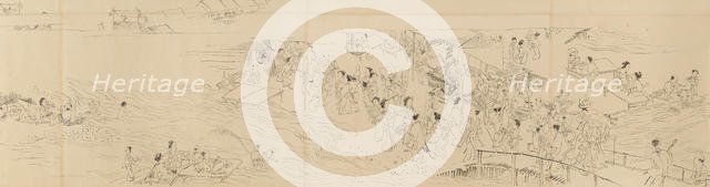 Amusements in Kyoto in the Four Seasons, late 18th century. Creator: Maruyama Okyo.