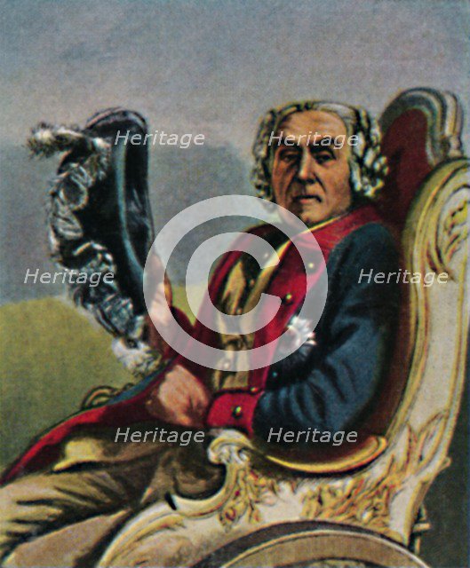 'General Fouqué 1698-1774. - Gemälde von Menzel', 1934. Creator: Unknown.