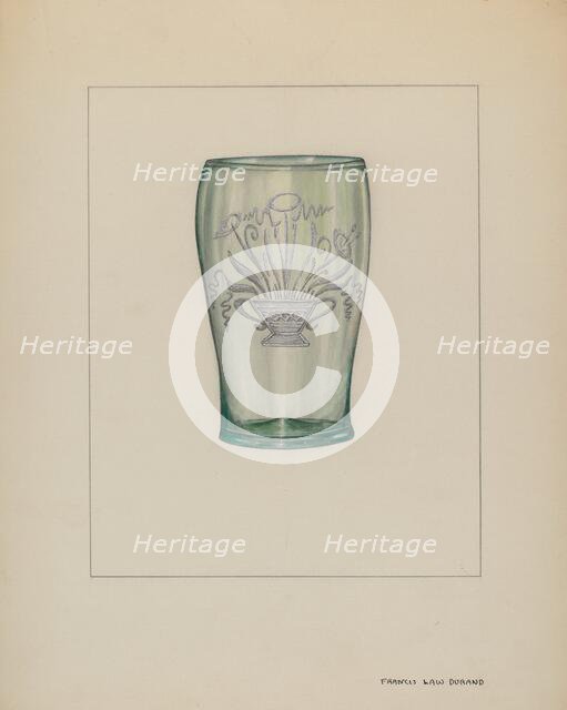 Flip Glass, c. 1937. Creator: Francis Law Durand.