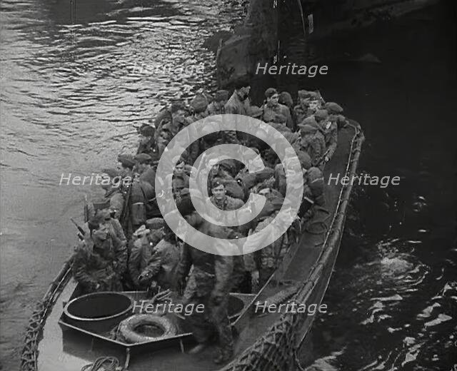 American Troops Travelling to Occupy Iceland, 1941. Creator: British Pathe Ltd.