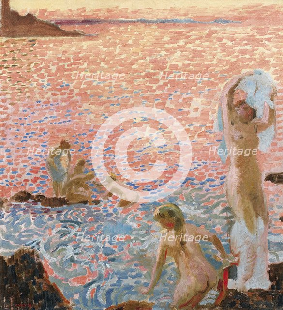 Bathers at Dusk (Baigneuses au Crépuscule), 1912.