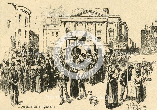 Clerkenwell Green, London, c1890. Creator: Unknown.