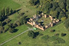 Ruins of Bradgate House stables, Leicestershire, 2024. Creator: Damian Grady.