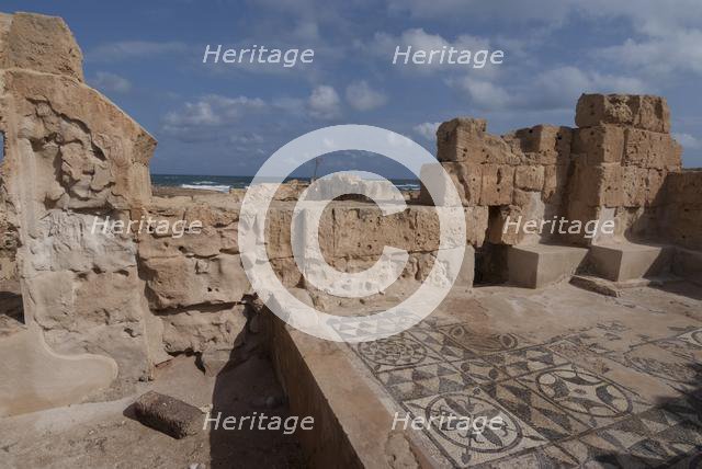 Libya, Sabratha, Theatre Baths, 2007. Creator: Ethel Davies.