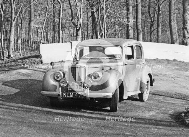 1953 Alvis TA21 on 1954 R.A.C. Rally. Creator: Unknown.