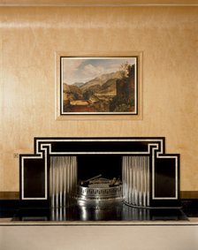 Dining room fireplace, Eltham Palace, Greenwich, London, c2000s(?). Artist: Historic England Staff Photographer.