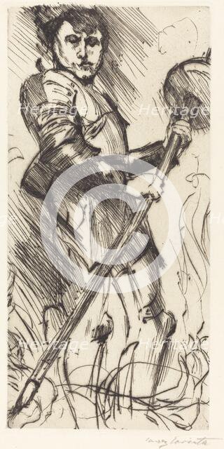 St. Georg (Saint George), 1916. Creator: Lovis Corinth.