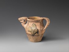 Jug with Flattened Spout, Italian, ca. 1300. Creator: Unknown.