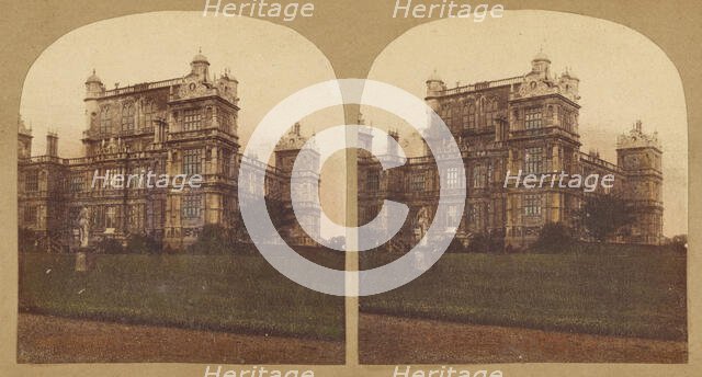 Wollaton Hall, Near Nottingham. The Seat of The Right Honourable Lord Middleton, about 1860. Creator: W. Woodward.