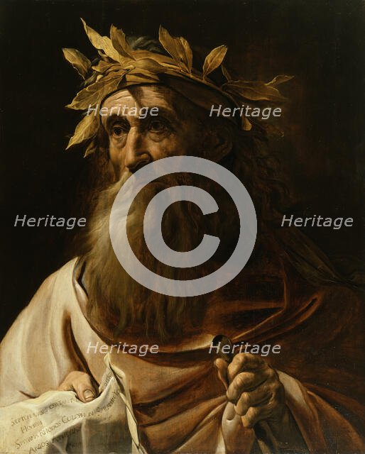 Idealized Portrait of the Poet Homer, 1639. Creator: Unknown.