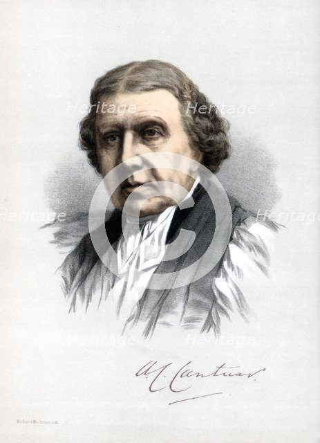 Archibald Campbell Tait, Archbishop of Canterbury, c1890.Artist: Cassell, Petter & Galpin
