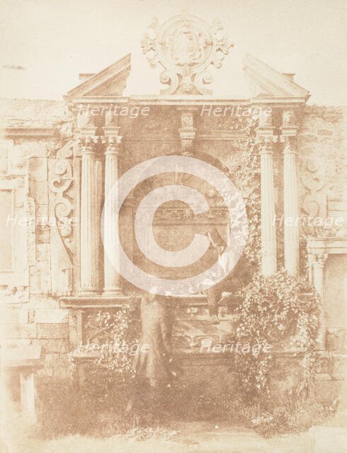 Edinburgh. Greyfriars' Churchyard, 1843-47. Creators: David Octavius Hill, Robert Adamson, Hill & Adamson.