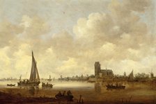 View of Dordrecht, 1645. Creator: Jan van Goyen.
