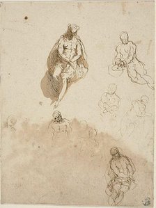 Studies for the Crowning with Thorns, 1592/1600. Creator: Jacopo Palma.