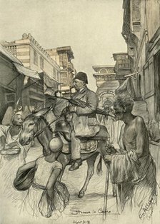 Street in Cairo, 1898. Creator: Christian Wilhelm Allers.