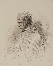 Mauvais Coucheur, 1852-1866. Creator: Paul Gavarni.