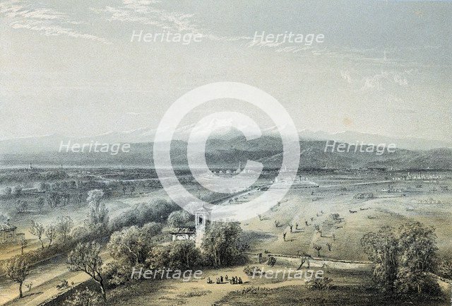 Site of the Battle of Magenta, Italy, 4 June 1859. Artist: Unknown