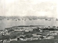 Panorama from the hill, Montevideo, Uruguay, 1895.  Creator: Unknown.