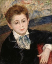 Portrait of Paul Meunier, c1877. Creator: Renoir, Pierre Auguste (1841-1919).