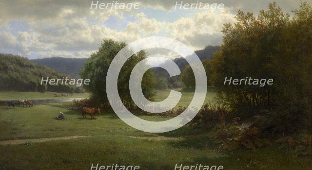 Landscape, c1850s. Creator: Jean Baptiste Kindermans.