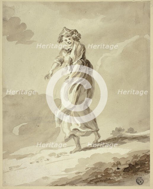 Woman Wandering, n.d. Creator: Unknown.