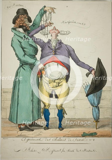 Approval of the Safety-Chain, No. 1, 1809/72. Creator: Pierre-Roch Vigneron.