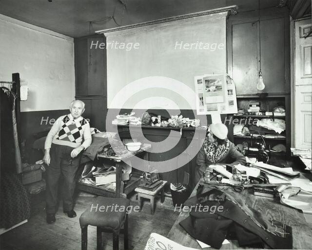 29 Wardour Street, Westminster LB, London: first floor front room, tailor, 1977. Creator: Unknown.