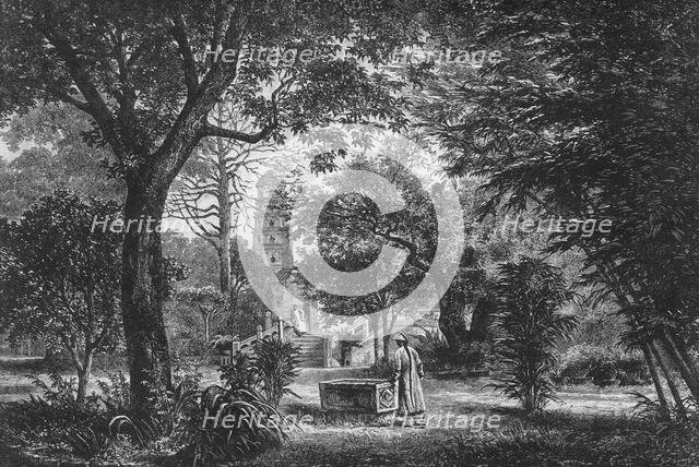 'View of the British Consulate, Canton', c1891. Creator: James Grant.