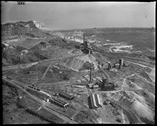 Hodbarrow Iron Ore Mines, Millom, Cumbria, c1930s. Creator: Arthur William Hobart.