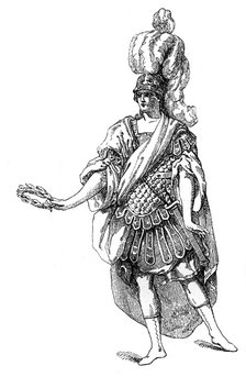 Costume From The French Theatre, (1885).Artist: Moreau