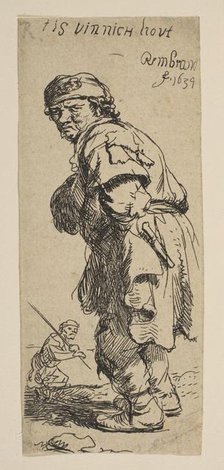A Peasant Calling Out: "T is vinnich kout", 1634. Creator: Rembrandt Harmensz van Rijn.