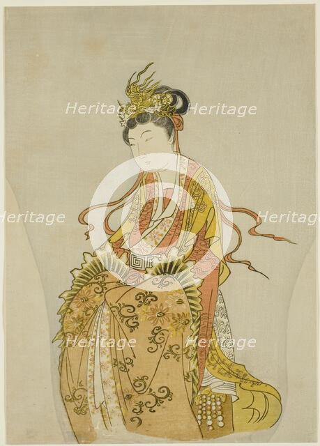 Incense That Revives the Image of the Dead - Lady Li, 1765. Creator: Komatsuya Hyakki.