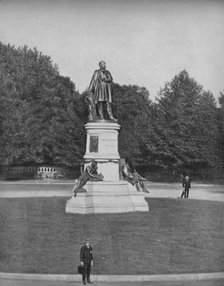 'Garfield Statue, Washington, D.C.', c1897. Creator: Unknown.