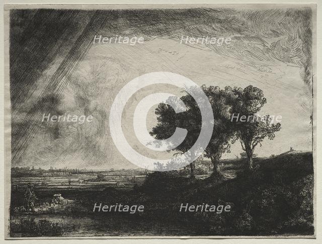 The Three Trees, c. 1770-1844. Creator: James Bretherton (British, 1844).