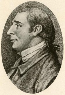 'Portrait of Gouverneur Morris, with smooth hair and pigtail queue', c1780, (1937). Creator: Unknown.
