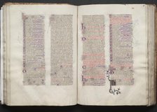 The Gotha Missal: Fol. 56r, Text, c. 1375. Creator: Master of the Boqueteaux (French); Workshop, and.