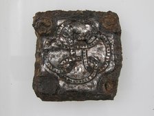 Belt Plate, Frankish, 6th-7th century. Creator: Unknown.