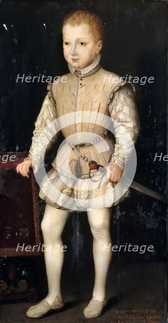 Henry IV of France as Child. Artist: Clouet, François (1510-1572)