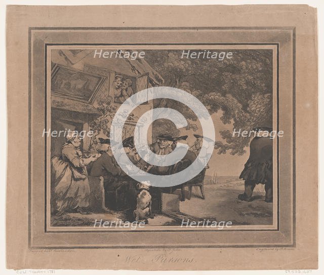 Wet Parsons, 1785., 1785. Creators: Francis Jukes, Peter Simon.