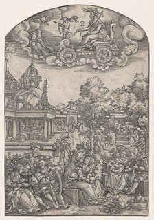 Venus, from The Seven Planets. Creator: Georg Pencz.