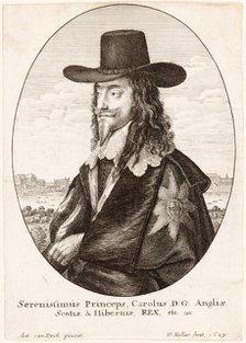 Portrait of Charles I, pub. 1649. Creator: Unknown.