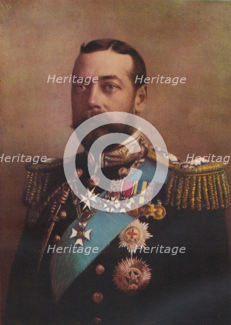 'H.M. King George V', 1917. Artist: W&D Downey.