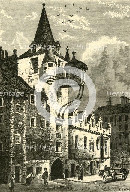 'The Canongate Tolbooth, Edinburgh', 1890.   Creator: Unknown.