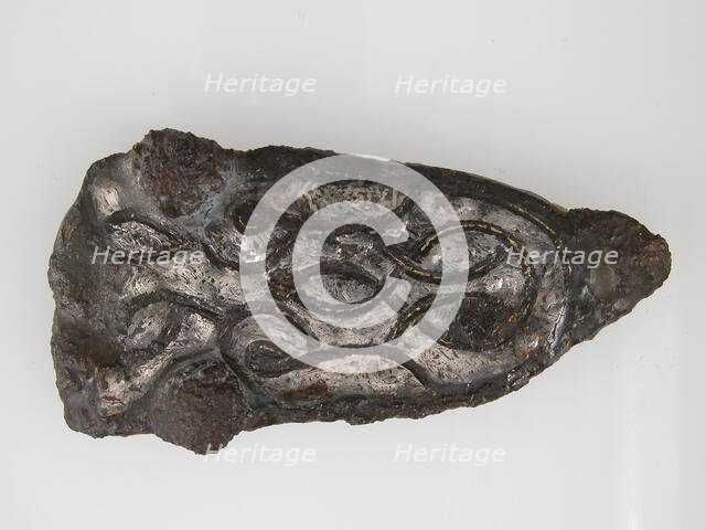 Buckle Plate, Frankish, 4th-7th century. Creator: Unknown.